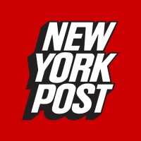New york post red background white text .